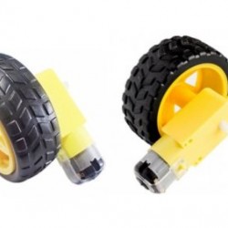 Robot Smart Car Wheel Tyre for BO Motor