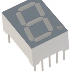 7 Segment Display - Common Cathode  (Pack of 10 pieces) 0.56"