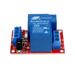 5V 30Amps Optical Coupling Isolation Single Channel Relay Module with Optocoupler H/L Level Triger