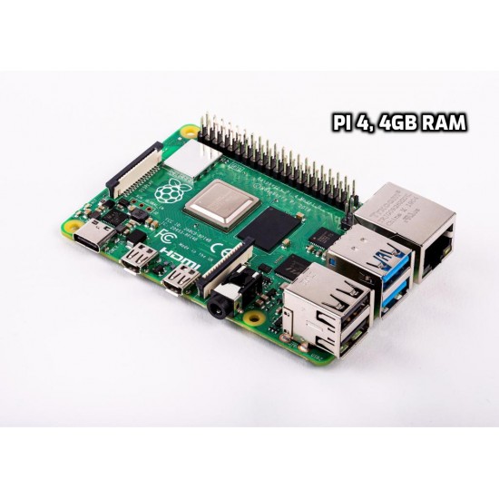 Raspberry Pi 4 Model B - 4GB RAM Raspberry Pi 4 Model B - 4GB RAM