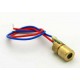 Laser Diode 650nm 3v 5mw with Copper Head - Red