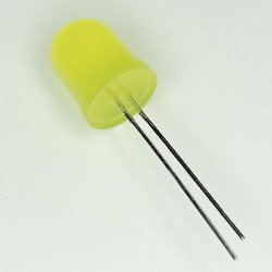 Large 10mm Yellow LED 