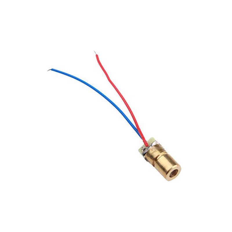 dioda katoda anoda with Laser 3v Head Copper 650nm  5mw Red Diode