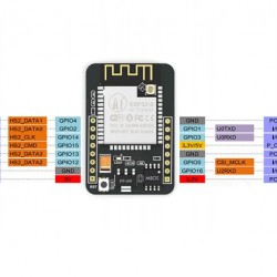 ESP32 CAM - Camera Development Board with WiFi & Bluetooth (Camera Module OV2640 2MP)