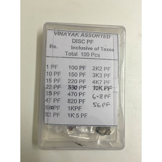 Capacitors Box - Assorted