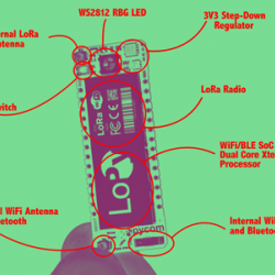 LoPy - LoRa, WiFi and Bluetooth Enabled Development Board