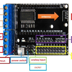 L293D Motor Drive Shield Module For NodeMcu Board