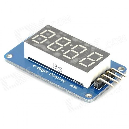 TM1637 Based 4 Bits Red Digital Tube LED Display Module