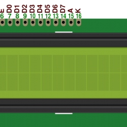 16X2 LCD Display