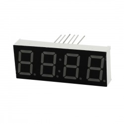 4 Digit Seven Segment Display Common Anode (Red)