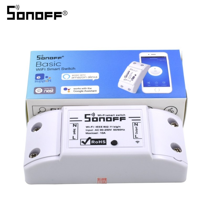 Firefly Home Automation India Wifi Smart Switch: Buy Sonoff Basic WIFI Smart Switch Online In India. Hyderabad