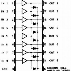 ULN2803: 8 Channel Darlington Driver (Solenoid/Unipolar Stepper)  ULN2803: 8 Channel Darlington Driver (Solenoid/Unipolar Stepper)