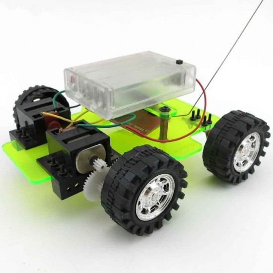 DIY Dual Motor Four Remote Control Car