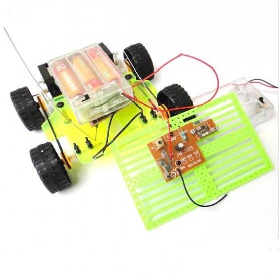 DIY Dual Motor Four Remote Control Car