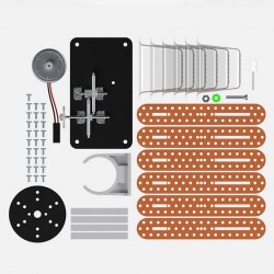 DIY Hydroelectric Power Plastic Puzzle Toy