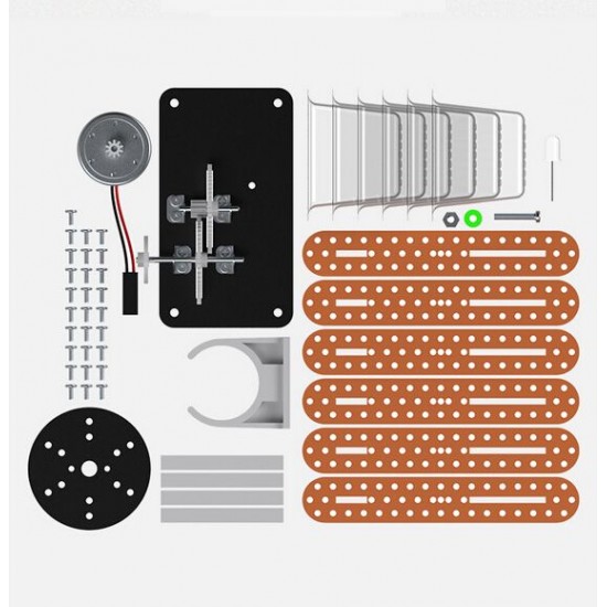 DIY Hydroelectric Power Plastic Puzzle Toy