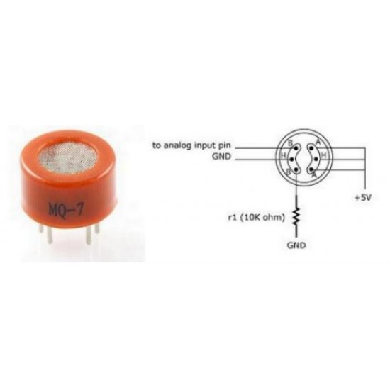 MQ-7 Carbon Monoxide Gas Sensor 