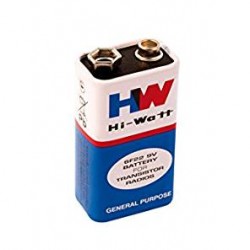 9V Battery -Hi-Watt