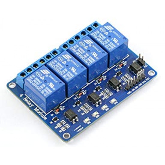 4 Channel Relay Module -5V -Active Low