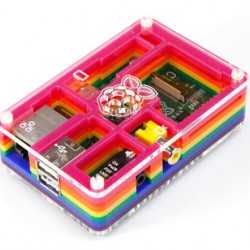 Rainbow Case for Raspberry Pi